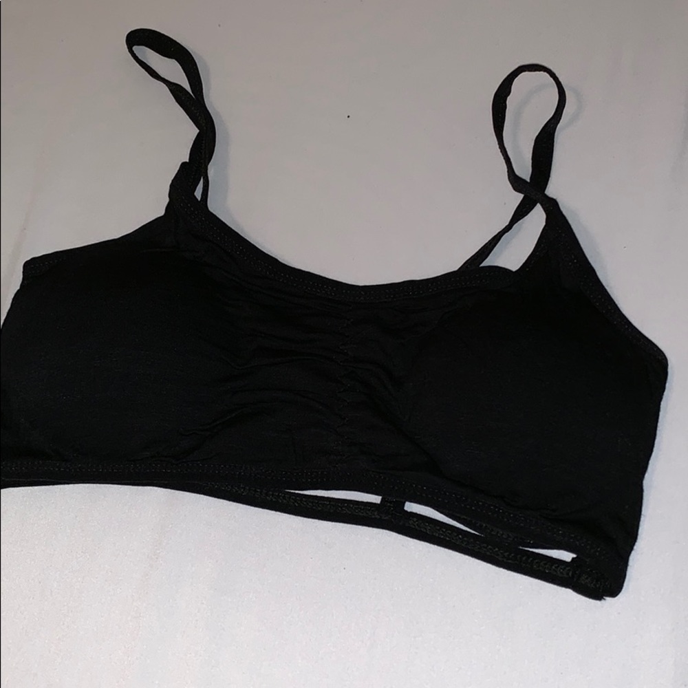 Black Cage Bralette - Picture 2 of 3